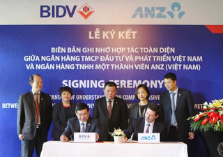 BIDV và ANZ Việt Nam nâng tầm quan hệ hợp tác