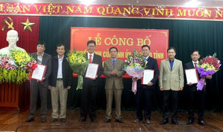 Ông Lã Hoài Nam được bổ nhiệm Giám đốc Sở Giao thông vận tải tỉnh Cao Bằng
