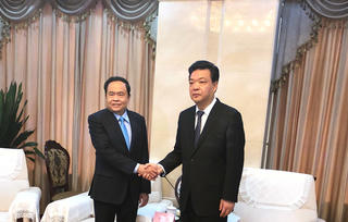 Đoàn đại biểu cấp cao UBTƯ MTTQ Việt Nam thăm và làm việc với Chính hiệp TP Bắc Kinh