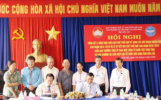 MTTQ tỉnh Đắk Lắk ký quy chế phối hợp công tác đối ngoại nhân dân