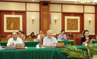 Bộ Chính trị tiếp tục làm việc với các đảng bộ trực thuộc Trung ương 