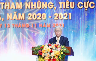 Báo chí là lực lượng xung kích, tiên phong trong phòng, chống tham nhũng và tiêu cực