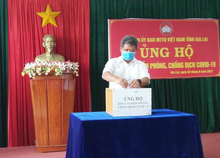 Gia Lai: Phát động quyên góp ủng hộ phòng, chống dịch Covid-19