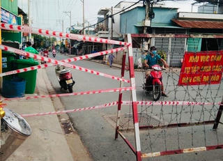 Long An phong tỏa tiệm vàng liên quan tới ca nhiễm Covid-19