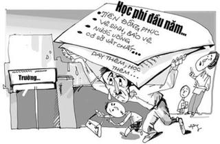 Ngăn chặn tình trạng lạm thu trong trường công