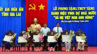 Gia Lai: Phong tặng và truy tặng danh hiệu vinh dự Nhà nước “Bà mẹ Việt Nam Anh hùng”
