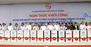 BIDV tài trợ vốn cho dự án giải quyết ngập cho TP HCM
