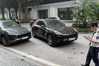 Khẩn trương xác minh chủ nhân của chiếc xe Porsche đeo biển giả