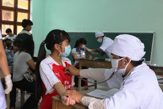 Một cháu bé tử vong nghi do bạch hầu