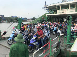 Phà Cát Lái tăng cường 300 chuyến/ngày phục vụ khách dịp 2-9