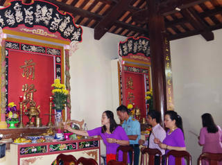 Quảng Nam: Lễ dâng hương Giỗ tổ Hùng Vương ở xã Tam Quang