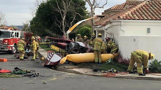 Trực thăng Mỹ lao vào nhà dân, 3 người thiệt mạng