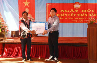 Ngày hội Đại đoàn kết toàn dân tộc Làng Grang 1