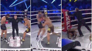 Khán giả chưa kịp ngồi, võ sĩ đã hạ knock-out đối thủ