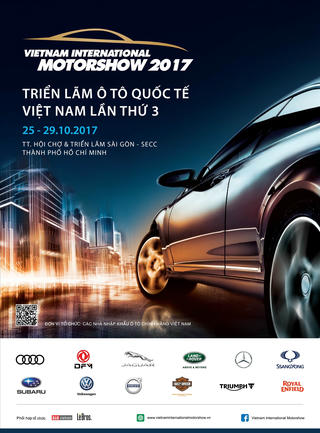 Nhiều hãng xe nổi tiếng có mặt tại Triển lãm ô tô Quốc tế Việt Nam 2017