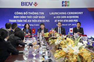 BIDV chính thức chấp nhận thanh toán thẻ JCB trên ATM&POS