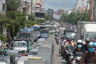 TP HCM: Ùn tắc nghiêm trọng tái diễn