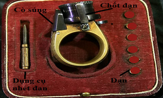 Đấu giá khẩu súng nhẫn nhỏ nhất thế giới