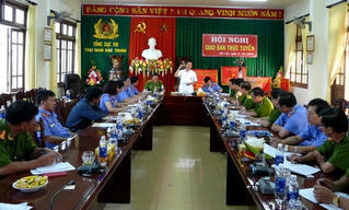 Đoàn công tác UBTƯ MTTQ Việt Nam, Viện KSND Tối cao và Tổng cục VIII (Bộ Công an) kiểm tra, giám sát tại Trại giam Đắk Trung