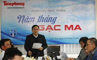 Giao lưu trực tuyến 'Năm tháng Gạc Ma'