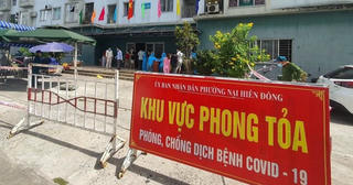 Đà Nẵng: Một người định đu dây trốn khỏi chung cư đang bị phong tỏa
