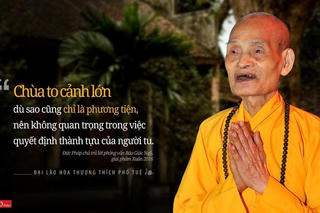 Đại lão hòa thượng Thích Phổ Tuệ: Khiêm nhường và giản dị