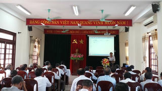 Tập huấn công tác phòng, chống HIV/AIDS cho cán bộ Mặt trận cơ sở