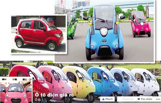 Xe ô tô điện mini: Lưu hành là phạm luật