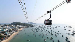 Nghệ An: Sẽ xây dựng cáp treo dài 3,5 km nối đất liền ra đảo Ngư