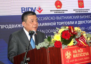 Phát biểu của Chủ tich HĐQT BIDV Trần Bắc Hà tại Diễn đàn doanh nghiệp Việt - Nga thúc đẩy thương mại và thanh toán song phương