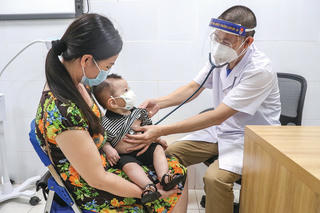 Gia tăng trẻ mắc viêm phổi do virus