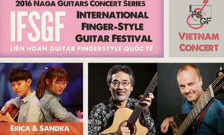 6 nghệ sĩ guitar nổi tiếng biểu diễn tại IFSGF 2016