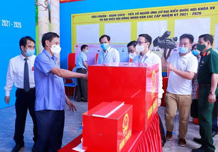 Hải Phòng: 99,78% cử tri đi bỏ phiếu