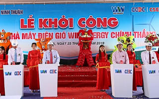 Khởi công Dự án Nhà máy điện gió Win Energy Chính Thắng