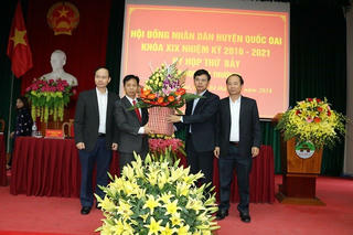 Ông Phùng Văn Dũng làm Chủ tịch HĐND huyện Quốc Oai