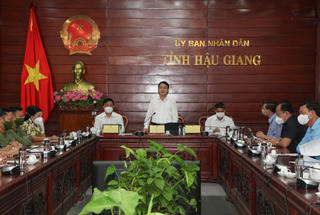 Hậu Giang: Phó Bí thư thường trực được phân công chỉ đạo điểm nóng Covid-19 tại TX Long Mỹ