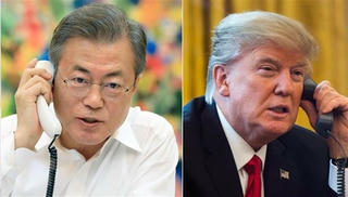 Tổng thống Trump điện đàm với Tổng thống Hàn Quốc về kết quả hội nghị