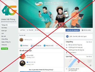 Viettel  gỡ bỏ 186 trang mạo danh trên Facebook để bảo vệ khách hàng
