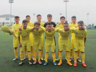 U15 Hà Nội bị loại khỏi giải QG 2017