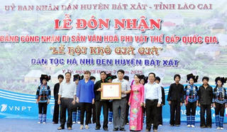 Lễ hội Khô Già Già được công nhận Di sản văn hóa phi vật thể cấp quốc gia