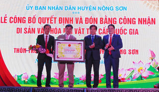 Quảng Nam: Lễ hội Bà Thu Bồn được công nhận Di sản Văn hóa phi vật thể cấp Quốc gia