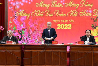 Luôn lắng nghe ý kiến tâm huyết của cán bộ Mặt trận qua các thời kỳ