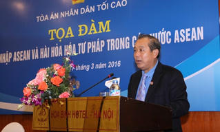 Hội nhập Tư pháp với các nước ASEAN: Không thể chậm trễ