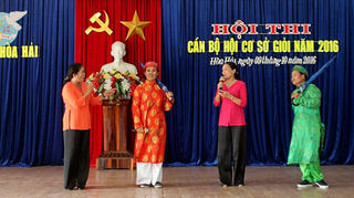 Sôi nổi Hội thi 'Cán bộ Hội Phụ nữ cơ sở giỏi năm 2016'