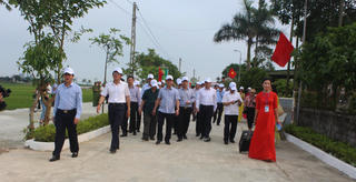 Huyện đầu tiên ở Hà Tĩnh đạt chuẩn nông thôn mới