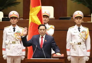 [VIDEO] Thủ tướng Chính phủ Phạm Minh Chính tuyên thệ nhậm chức