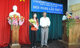 Chủ tịch Ủy ban MTTQ tỉnh tuổi 7X