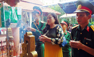 Quảng Nam: Khánh thành Khu tưởng niệm liệt sĩ Trại Tiệp