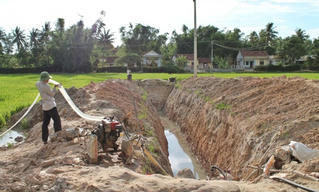 Chủ động phương án ứng phó, điều tiết nước chống hạn
