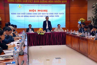 Bộ NN&PTNT;: Nâng chất lượng cung cấp dịch vụ công trực tuyến
